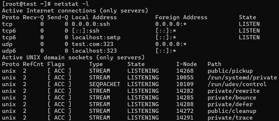 List of Netstat Commands with examples