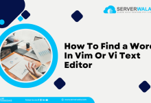 How to find a Word in Vim or Vi Text Editor