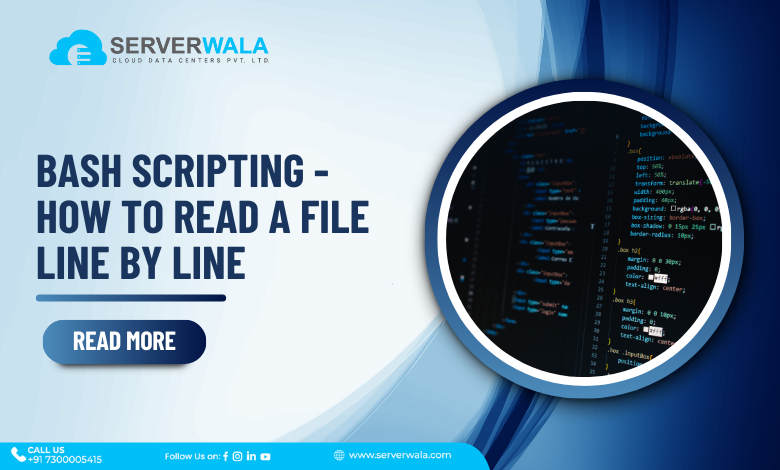 Bash Scripting - How to read a file line by line